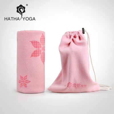 

Hatha thickening yoga towel sweat-absorbent non-slip yoga blanket suede towel fitness blanket camellia