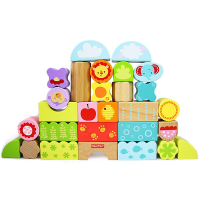 

Fisher-Price Magnetic Beads Toys Labyrinth Animal Paradise Children&39s Puzzle Wooden Early Learning Toys FP3001