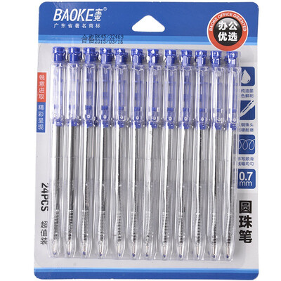 

BAOKE Шариковая ручка 24PC040 0,7мм, синяя, 24 шт. в коробке