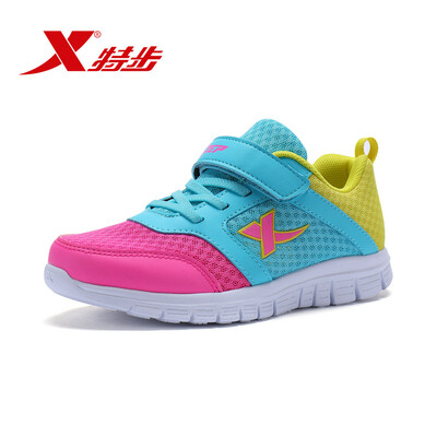 

Xtep XTEP childrens sports shoes girls sports shoes color matching running shoes 683314119500 Lan Huang 34 yards