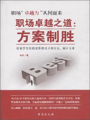 

职场卓越之道：方案制胜