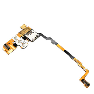 

New SIM Card Slot SD Card Tray Reader Holder Socket Flex Cable Repair Parts For LG F320 Cell Phone Replacement Parts Free Shipping