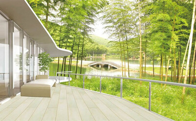 

Пользовательские обои для фото 3D HD Обои для рабочего стола спальня гостиная ТВ фон обои бамбук пейзаж балконная стена