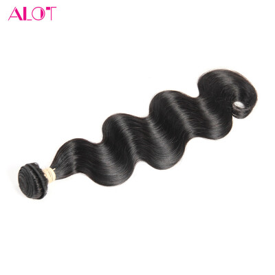 

Alot Hair Product India Hair Body Wave 1 pc 100 Human Hair Weave Hair Extension Bundles Free Shipping