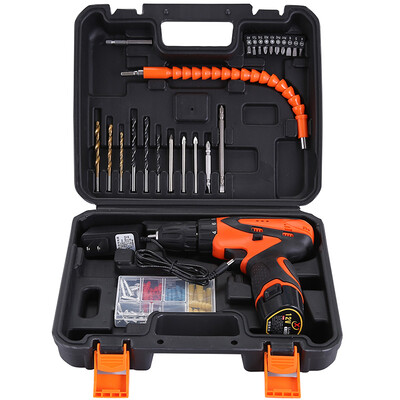 

Worker bee WORKERBEE GCS1200Min rechargeable lithium drill driver electric screwdriver 78 sets