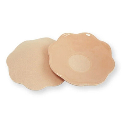 

Yez yates no trace beola paste nipple stick anti-bumps invisible breathable chest paste wedding underwear anti-light milk paste plum skin color