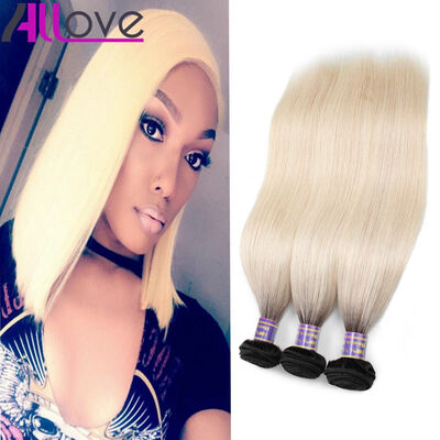 

Brazilian Virgin Hair Ombre Straight Human Hair Extension 3Pcs Good 8A Brazilian Ombre Straight Virgin Hair Bundles 1B613