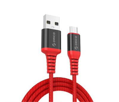 

ORICO MTK-10 Micro USB Charging&Data Transfer Cable for OPPOHuaweiXiaomi Samsung1M Red