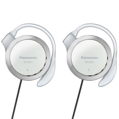 

Panasonic Panasonic RP-HS47 white ear hanging sports headset wear comfortable ultra-thin ultra-light design sound full&clear