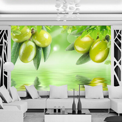 

Пользовательские 3D-обои для фото Fresh Fruit Large Wall Painting Ресторан Гостиная Диван ТВ Фон Фреска Обои WallCovering