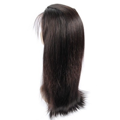 

360 Lace Frontal Wig Straight Brazilian Virgin Hair Elisheva Hair 360 Lace Frontal Wig With Baby Hair