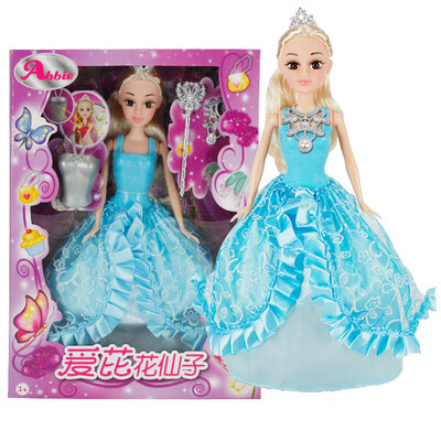 

Abbie Lens Eyes with 3D Curl Eyelashes Doll DIY Toys Clothes Gown Outfits&Shoes for Girls Birthday Party Christmas Gift