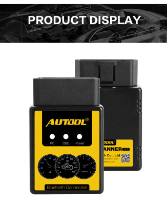 

AUTOOL A1 OBD2 Scanner V15 BluetoothWIFI OBD2 OBD II Auto Car Diagnostic Scanner Works on Android Better than ELM327