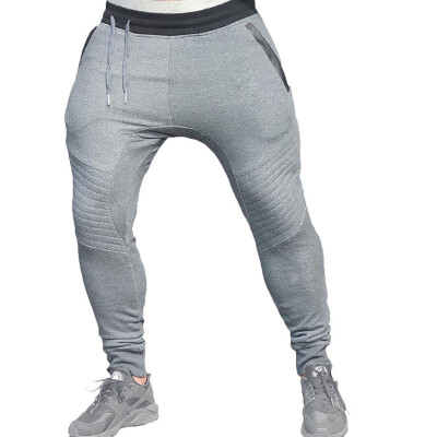 

MECH-ENG Men's Joggers Pants Gym Workout Running Casual Long Trousers Pockets