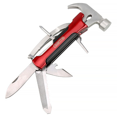 

SANTO 1271 Multi-Function Pliers 14-in-1 Stainless Steel Outdoor Folding Tool Pliers