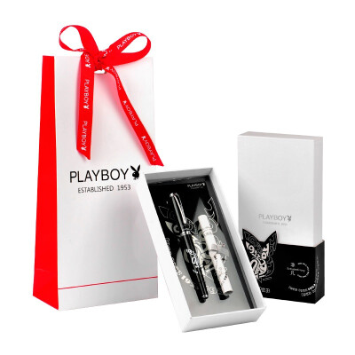 

Playboy PLAYBOY extraordinary pure black&white clip pen ink pen - F8801