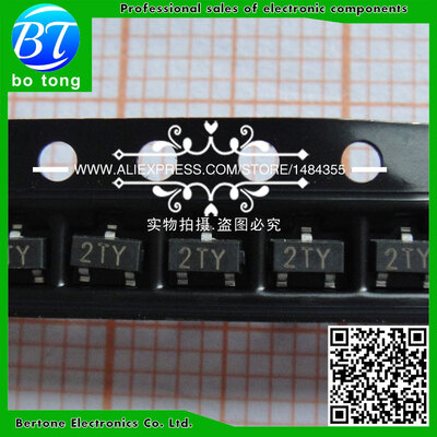 

200PCS New MMBT8550LT1G MMBT8550 S8550 0.5A 25V Marking code 2TY PNP transistor SOT23