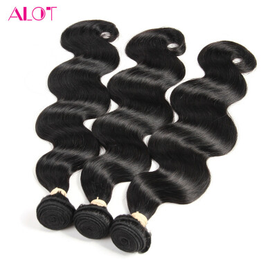 

Alot Hair Product India Hair Wave 3 bundles Hair Extension Bundles Virgin Human Hair Бесплатная доставка