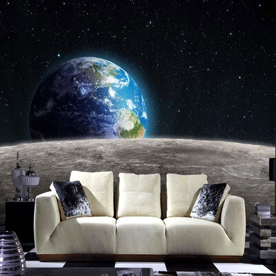

Modern Photo Wallpaper Star Earth Universe Moon 3D Large Mural Living Room Restaurant TV Sofa Backdrop Wall Murals Wallpaper