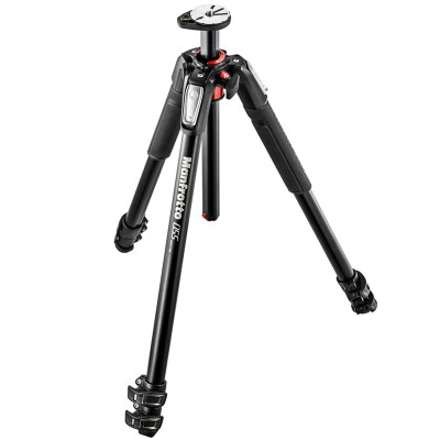 

Manfrotto tripod MT055XPRO3 aluminum alloy 055 series three tripod can be placed in the transverse bearing weight 9kg