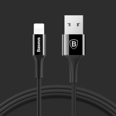 

Baseus 3FT Braided Lightning to USB Cable Charger Sync Data Cord For Apple iPhone X 8 /6S/7 Plus 5s/SE