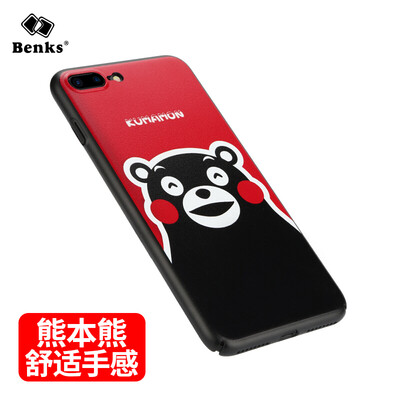 

Benks Apple iPhone8 Plus 7 Plus phone case 8Plus 7Plus Kumamoto bear all-inclusive protection Kumamoto bear series protection hard shell red