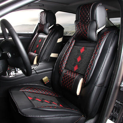 

Xinjian five four seasons universal ice silk car seat car seat cushion seat cover luxury models gentleman black