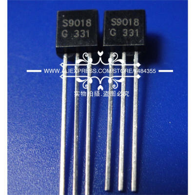 

100pcslot Free shipping S9018G S9018 TO-92 005A 50ma 30V NPN