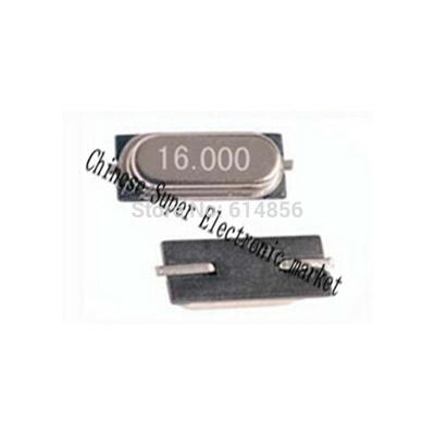 

10PCS 16.000 MHZ SMD-2 HC-49S SMT 16.000MHZ 16MHZ 16M