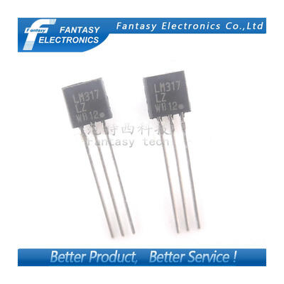 

50pcs LM317 TO92 LM317LZ Voltage Regulator 1.2V to 37V 100mA 0.1A TO-92 new and original free shipping