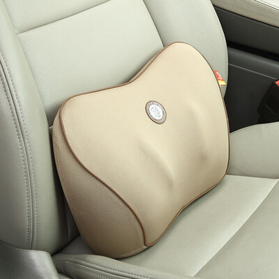 

Gigi GiGi car lumbar GT-1330 bamboo charcoal memory cotton pillow back cushion car with office lumbar waist
