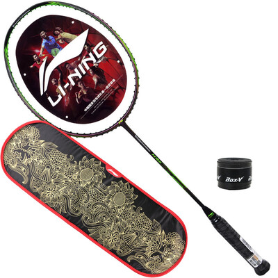 

Li Ning LI-NING бадминтон ракетка 5U ультра-свет серия одиночный шторм WS500 синий синий (уже резьбовые)