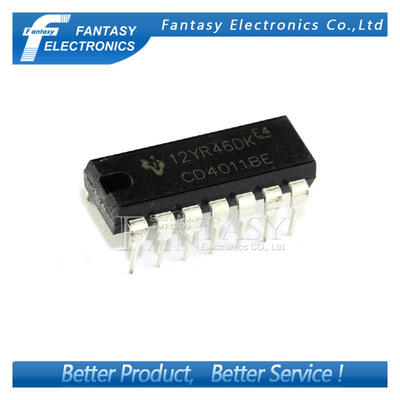 

50PCS CD4011BE DIP14 CD4011 DIP new and original IC free shipping