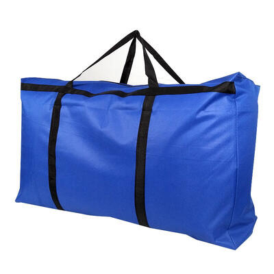 

Shan Shili reinforced large Oxford cloth moving bag thick waterproof luggage storage bag packing bag treasure blue package 735027cm
