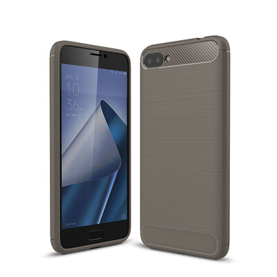 

Carbon fiber silicone case for asus zenfone 4 max zc520kl52inches funda coque tpu brushed cover etui tok hoesje husa skal