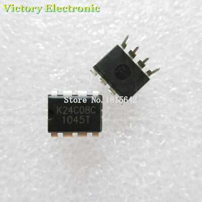 

New Original 24C08 AT24C08 AT24C08A 24C08AN DIP-8 Memory IC Chip 10PCS/Lot Wholesale Electronic