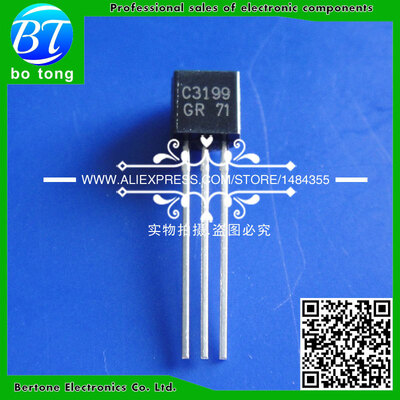 

1000Pcs/Lot TO-92 0.15A 50V NPN C3199 2sc3199 KTC3199 Transistor