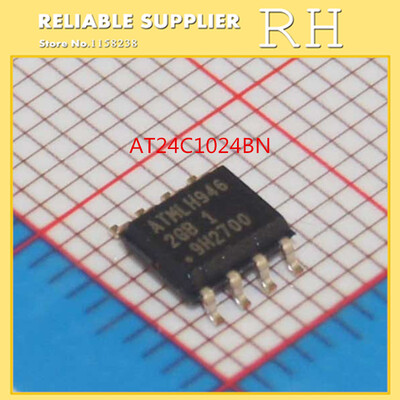 

10pcslot AT24C1024BN-SH-T AT24C1024BN AT24C1024 SOP8 Memory