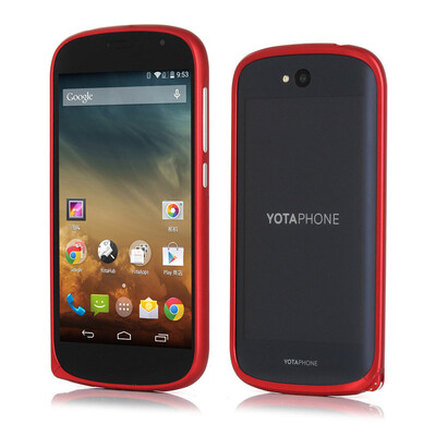 

DER-LANS New Yota Phone 2 Ультратонкий алюминиевый корпус для мобильного телефона Защитный чехол для крышки корпуса с металлически