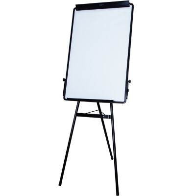 

GuangBo black steel adjustable tripod whiteboard wide paper clip 900600mm SBB1004