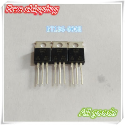 

10pcs BT136 BT136-600 BT136-600E Triac 600V 4A