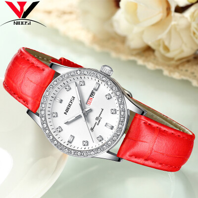 

New NIBOSI Brand Women Watches Quartz Watch Ladies Luxury Bracelet Wrist Watch Women Female Clock Montre Femme Reloj Mujer Saat