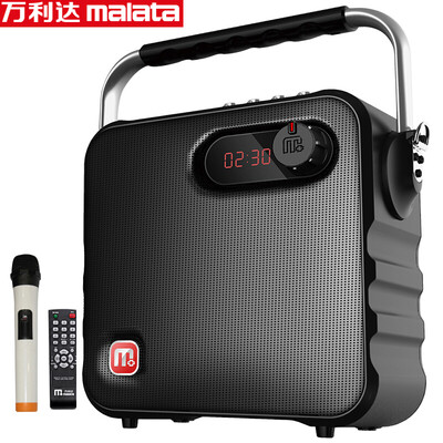 

Malata Y5 Outdoor Portable Portable Speaker with Bluetooth Store Promotion Square Dance Audio 5 inch black