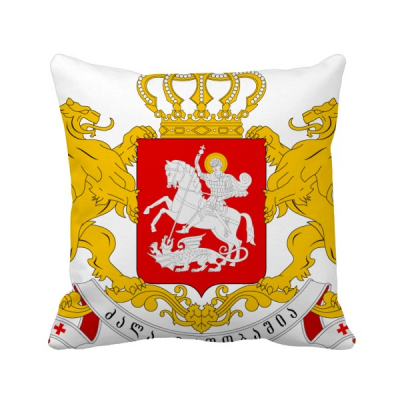 

Georgia National Emblem Country Square Throw Pillow Insert Cushion Cover Home Sofa Decor Gift