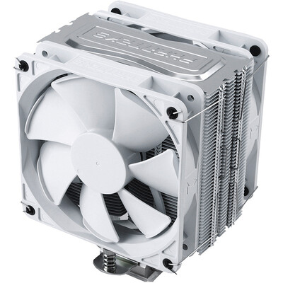 

PHANTEKS TC12DX upgraded version of the white 6 mm copper heat pipe CPU heat sink Intel AM4 full platform welding process with 2 fans with silicone grease