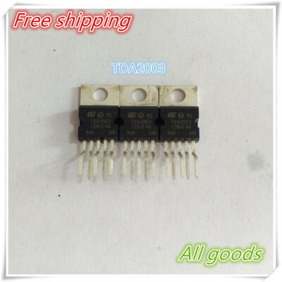 

free shipping 10pcs/lot TDA2003 TDA2003AV 2003 TO220 Audio power amplifier chip