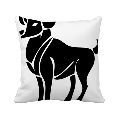 

Constellation Aries Zodiac Symbol Square Throw Pillow Insert Cushion Cover Home Sofa Decor Gift