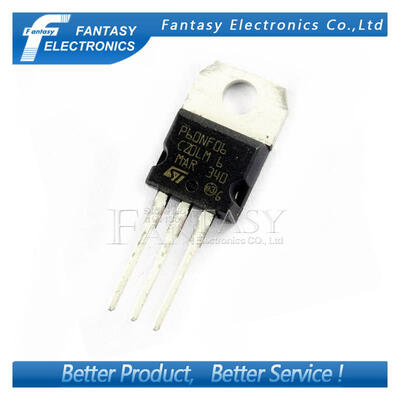 

10PCS STP60NF06 TP220 P60NF06 TO-220 new and original IC free shipping