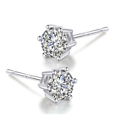 

yoursfs ® 925 серебро искусственной Diamond сережку моды серебряные украшения