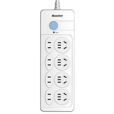 

Huntkey (Huntkey) большой белый 803 8-бит 1,8 м общий переключатель управления защита от перегрузки гнездо / штепсельная вилка / вставка / штекер